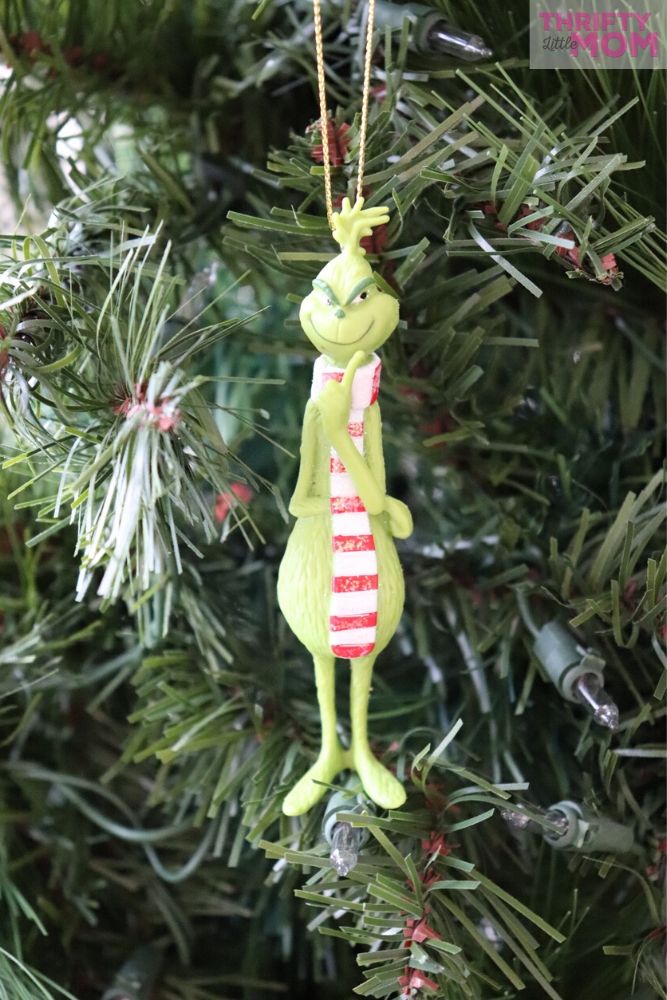 Grinch Christmas Tree Topper Decorations,Christmas Tree Ornaments,Grinch Christmas Decorations for Small Tree