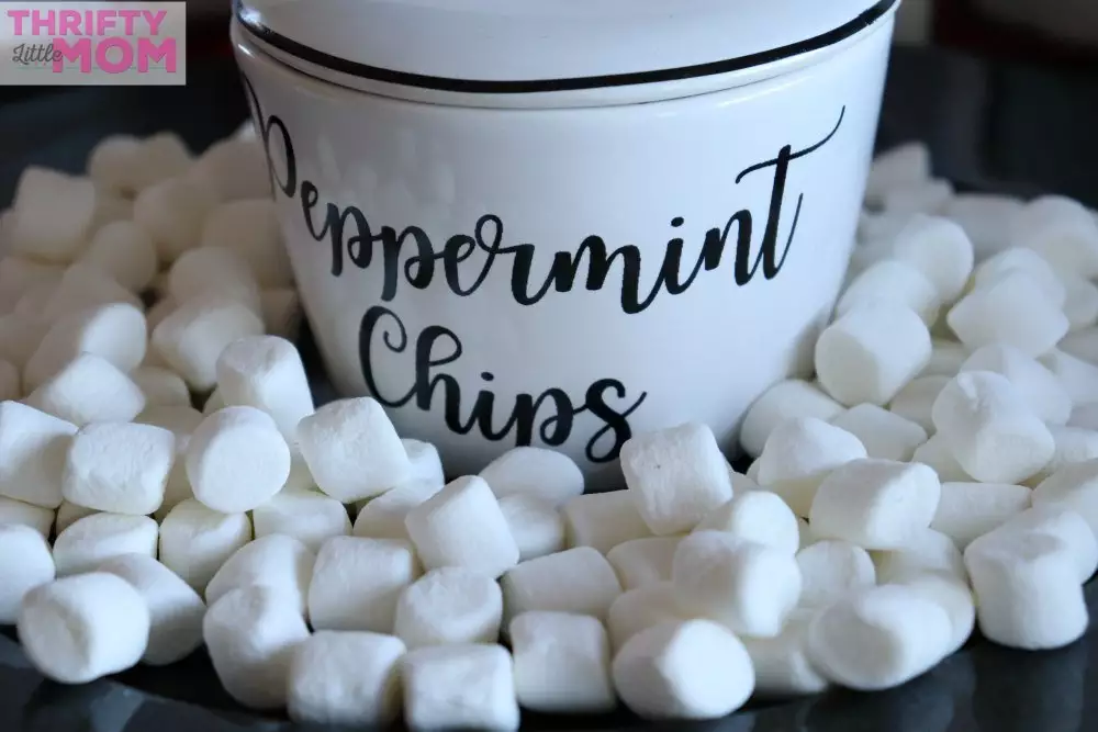 marshmallows to put on top of hot chocolate