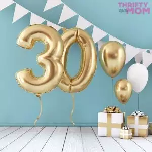 Fun & Fabulous 30th birthday gift ideas