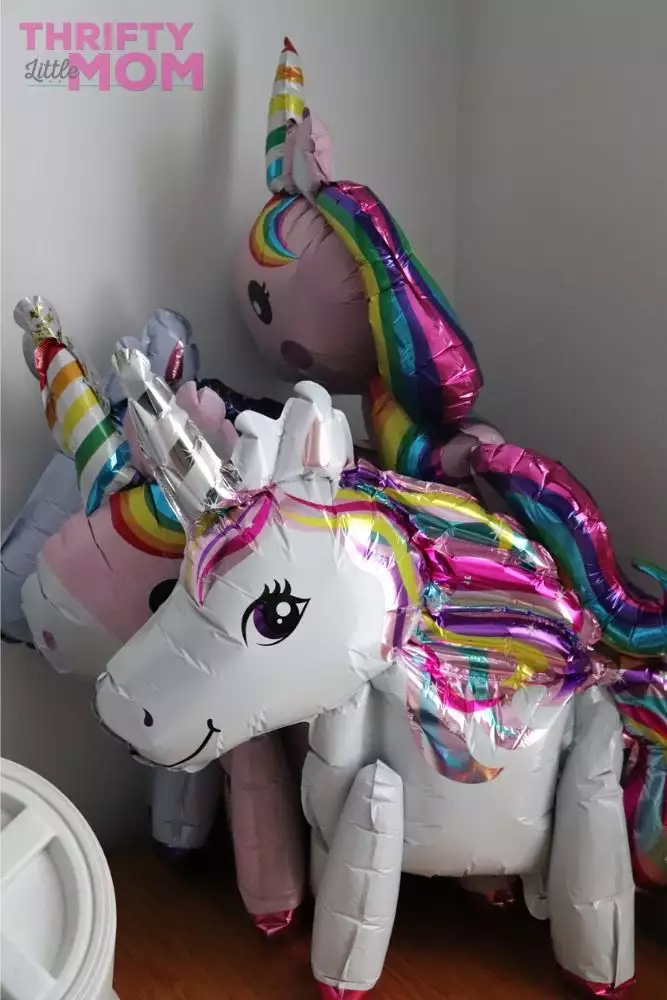 adopt a unicorn corner at party