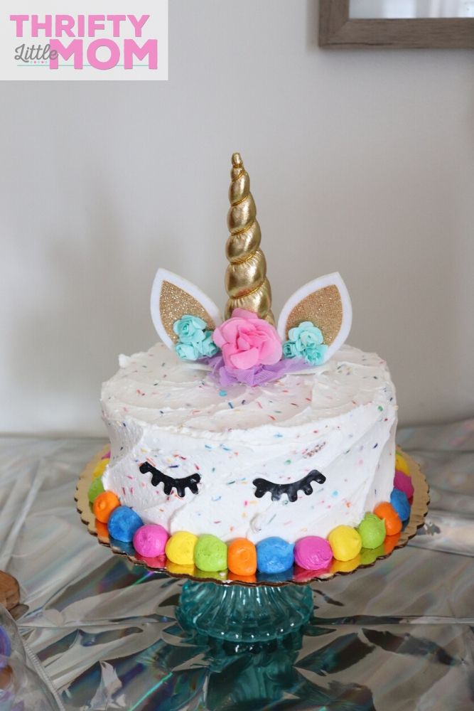 Do it yourself unicorn party cake