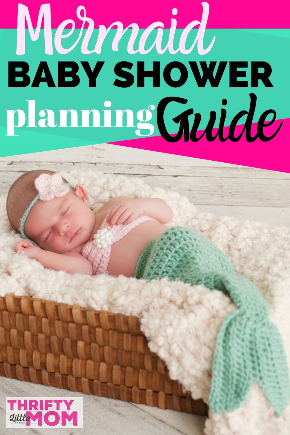 Mermaid Themed Baby Shower Planning Guide » Thrifty Little Mom
