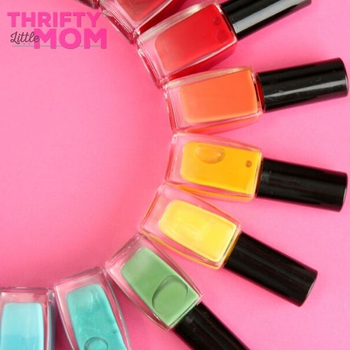 nail polish for teen birthday favors