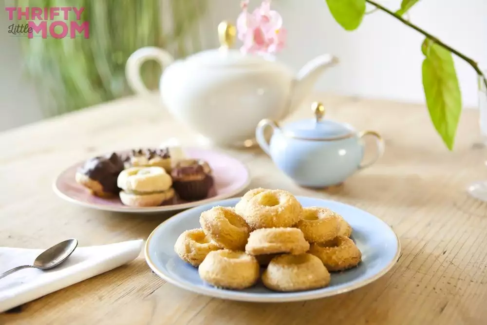 include scones and pastries for tea party ideas