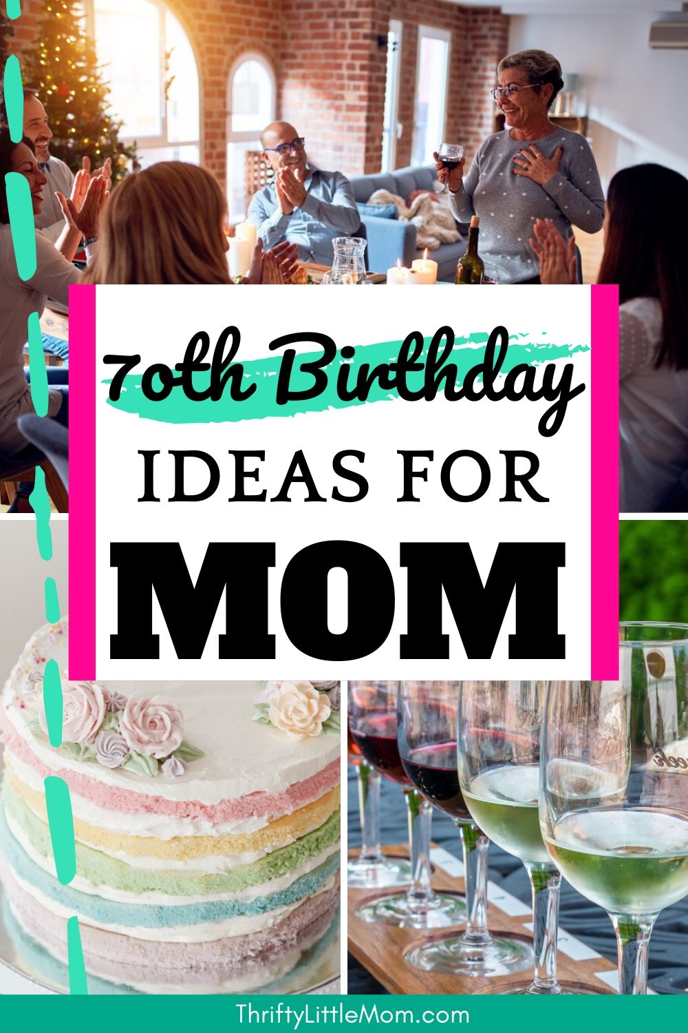 70th birthday party themes for mom