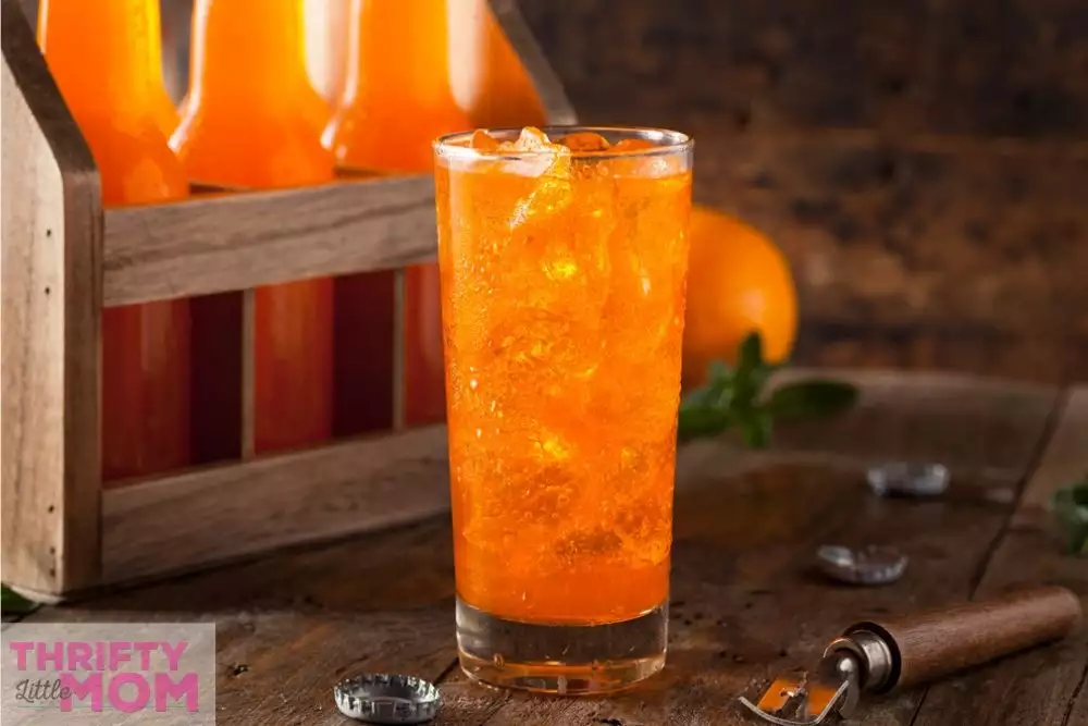 orange soda was popular during the 70s and makes for a great disco party drink
