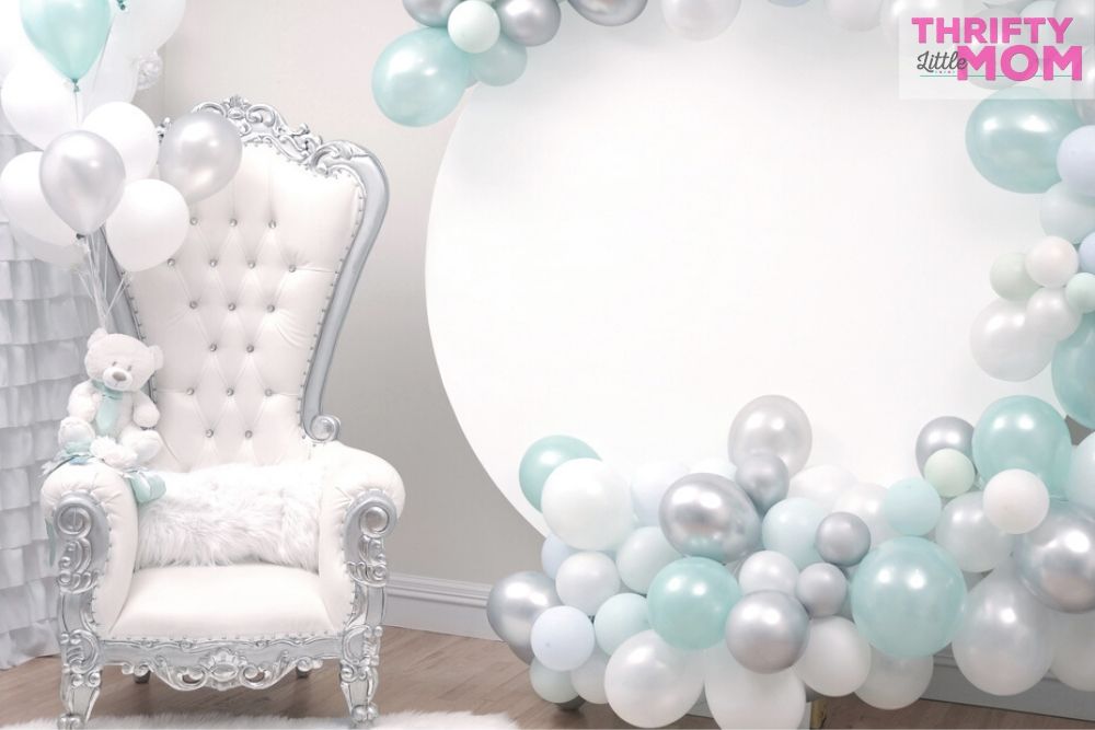 virtual baby shower background