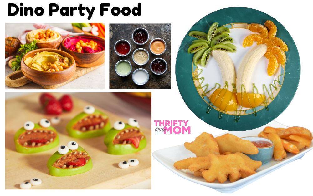 SO MANY dinosaur - themed lunch ideas! #dinosaur #lunchideas #kidsfood