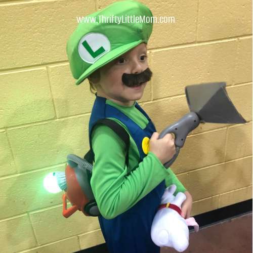 DIY Luigi s Mansion Costume For Kids